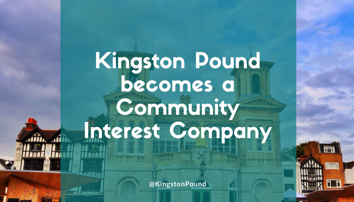 Kingston Pound becomes a CIC